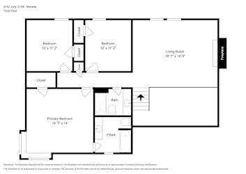 Floor plan 3 for 4162 Jody Ct NE