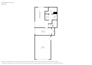 Floor plan 1 for 4179 S Bahama St