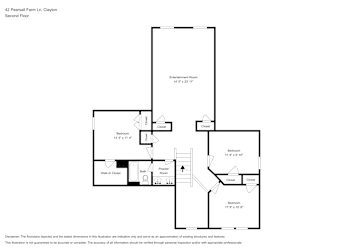 Floor plan 2 for 42 Pearsall Farm Ln
