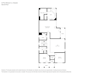 Floor plan 2 for 42 Plum Blossom Ln