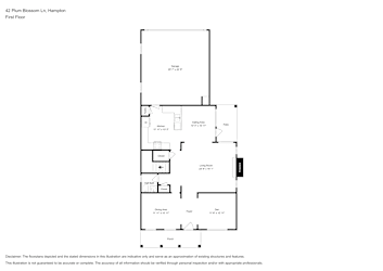 Floor plan 1 for 42 Plum Blossom Ln