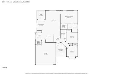 Floor plan 1 for 4201 11th Ave E