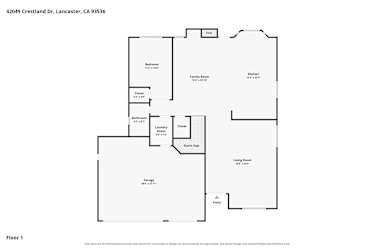Floor plan 2 for 42049 Crestland Dr