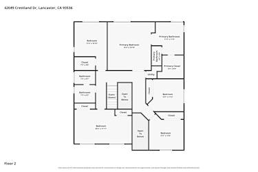 Floor plan 1 for 42049 Crestland Dr