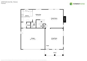 Floor plan 1 for 42078 Pacific Grove Way
