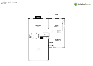 Floor plan 1 for 4210 Brawer Farm Dr