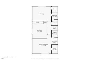 Floor plan 3 for 4223 King James Ct