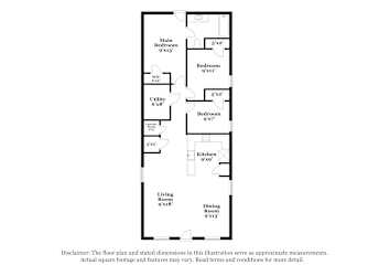 Floor plan 1 for 4223 Southton Lk