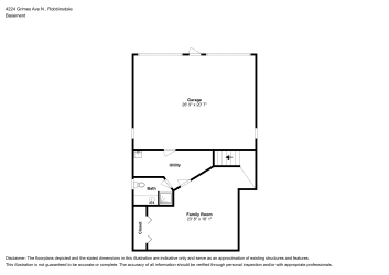 Floor plan 1 for 4224 Grimes Ave N
