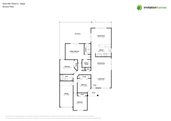 Floor plan 1 for 4233 SW 153rd Ct
