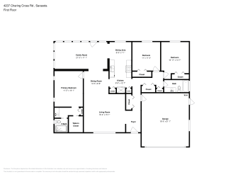 Floor plan 1 for 4237 Charing Cross Rd