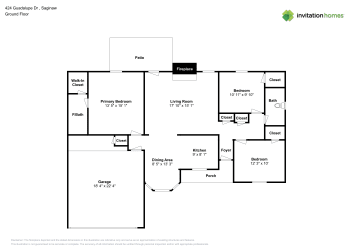 Floor plan 1 for 424 Guadalupe Dr