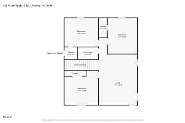 Floor plan 2 for 425 Hummingbird Trl