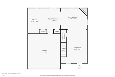 Floor plan 1 for 4267 Tucker Chase Dr