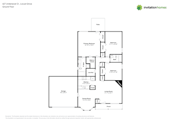 Floor plan 1 for 427 Underwood Ct