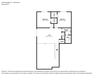 Floor plan 2 for 428 Gleneagles Dr