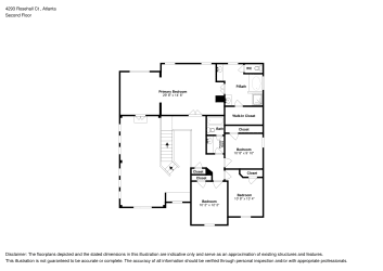 Floor plan 2 for 4293 Rosehall Ct