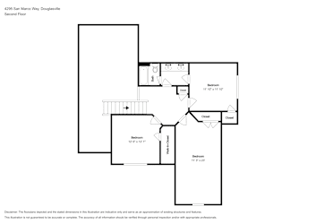 Floor plan 2 for 4295 San Marco Way