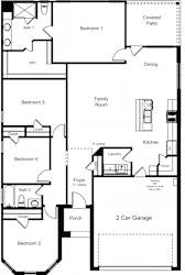 Floor plan 1 for 4304 CARIO LANE