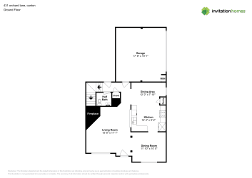 Floor plan 1 for 431 Orchid Ln