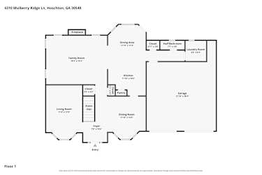 Floor plan 1 for 4310 Mulberry Ridge Ln