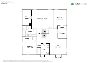 Floor plan 2 for 4320 Mary Point Rd