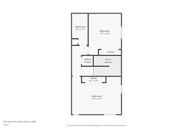 Floor plan 2 for 4321 Highcroft Dr