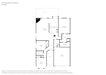 Floor plan 1 for 4330 Spoonbill Dr