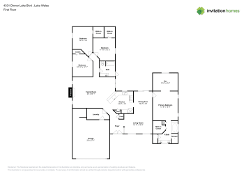 Floor plan 1 for 4331 Dinner Lake Blvd