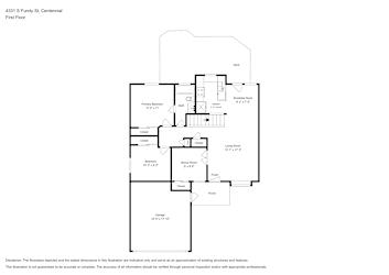 Floor plan 2 for 4331 S Fundy St