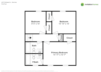 Floor plan 2 for 4337 Windward Ln
