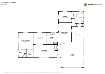 Floor plan 1 for 4346 Quando Dr