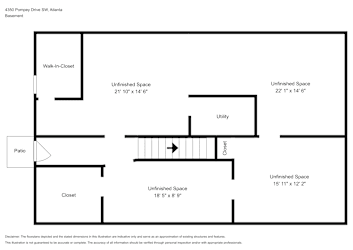 Floor plan 1 for 4350 Pompey Dr Sw
