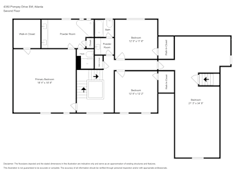 Floor plan 3 for 4350 Pompey Dr Sw