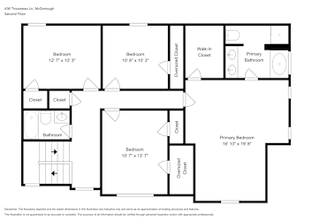 Floor plan 2 for 436 Trousseau Ln