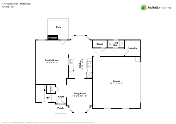 Floor plan 1 for 436 Trousseau Ln
