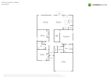 Floor plan 1 for 4378 Sun Center Rd