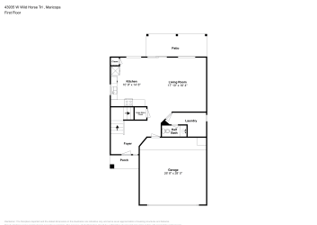 Floor plan 1 for 43935 W Wild Horse Trl