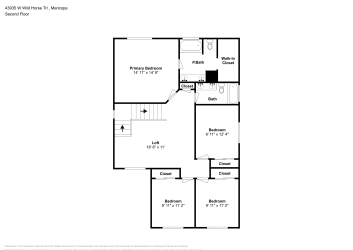 Floor plan 2 for 43935 W Wild Horse Trl
