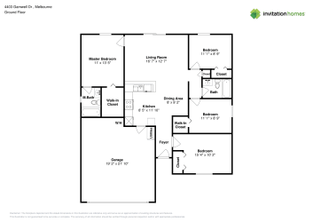 Floor plan 1 for 4403 Gamwell Dr