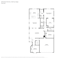 Floor plan 1 for 4404 Haven Point Ave