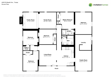 Floor plan 1 for 4406 W Idlewild Ave