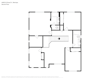 Floor plan 2 for 44063 W Snow Dr