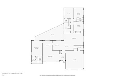 Floor plan 1 for 4408 Charter Point Blvd