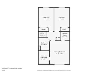 Floor plan 2 for 4415 Gunbarrel Dr