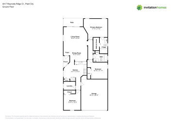 Floor plan 1 for 4417 Reynolds Ridge Ct