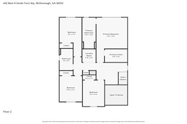 Floor plan 2 for 442 Best Friends Turn Aly