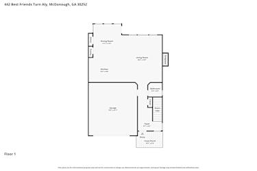Floor plan 1 for 442 Best Friends Turn Aly