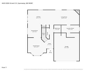 Floor plan 1 for 4420 225th Street Ct E