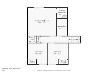 Floor plan 2 for 4425 Allison Dr